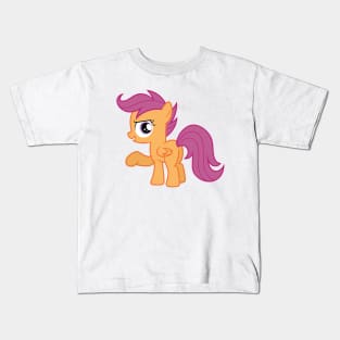 Scootaloo little nudge Kids T-Shirt